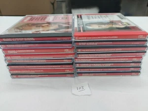 EMI classical cd lot of 16 Rossini Milhaud Rattle Beecham Chabrier Karajan Elgar - Picture 1 of 8