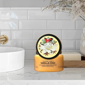 The Body Shop Vanilla Chai Limited Edition 10.5 Ounces Exfoliating Sugar Scrub - Picture 1 of 6