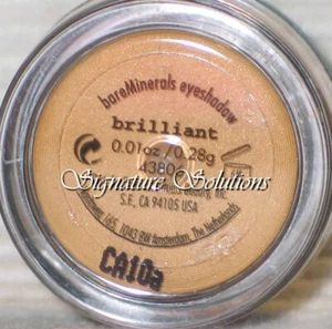 bareMinerals Eye Color/Shadow/Glimmer/Glimpse .28g - BRILLIANT - Picture 1 of 1