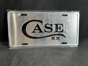 Case XX Knife Metal License Plate - New In Plastic - Picture 1 of 1