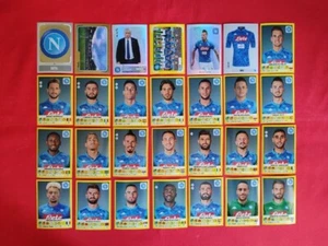 SQUADRA COMPLETA FIGURINE STICKERS CALCIATORI PANINI 2018/19 2019 NAPOLI - Picture 1 of 1