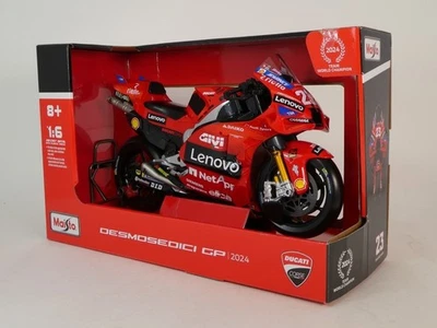 Maisto Ducati Desmosedici GP #23 Enea Bastianini 2024 1/6 32245#23 - Photo 1/3