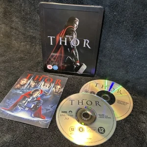 (Near Mint) Thor Blu-ray +dvd Steel Book Collectors Edition - Picture 1 of 3