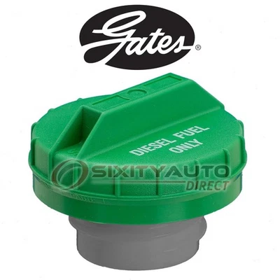 Gates Gas Fuel Tank Cap for 2011-2013 GMC Sierra 3500 HD 6.6L V8 - Gasoline pl Foto 1 de 4
