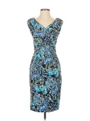 Женское синее коктейльное платье Adrianna Papell 4 - Изображение 1 из 4