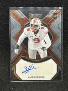 2023 Panini Select Draft Picks #RS-ZHA Zach Harrison Rookie Signatures - Bild 1 von 2