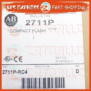 2711P-RC4 AB 2711P-RC4 SER. D New in Box Spot Goods Fast Shipping#HT - Picture 1 of 9