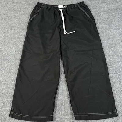 Pantalones de salón deportivos Pro Spirit medianos capri con cordón ligeros minimalistas Foto 1 de 4