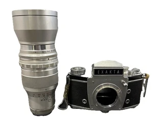 Cámara SLR Exakta VX IIb 35 mm con lente Steinheil München Quinar Alemania - Imagen 1 de 16