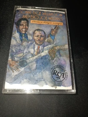 Sonny Boy Williamson & Big Joe Williams  Throw A Boogie Woogie Cassette Tape - Image 1 of 3