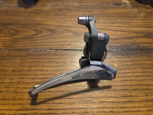 Vintage Suntour Cyclone 7000 Front Road Bike Derailleur 28.6mm Double White - Picture 1 of 4