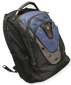 Wenger SwissGear Ibex 17” Laptop Backpack Multi zip pockets Padded Straps & Back - Picture 1 of 17