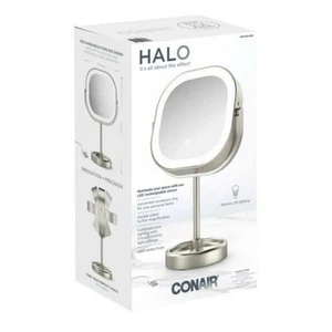 Conair LED Double-Sided 1x/10x Vanity Mirror, NEW! - Picture 1 of 2