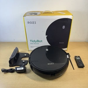 Robot aspirador Rozi Tidybot con base y control remoto en caja funcionando ZK803G - Imagen 1 de 14