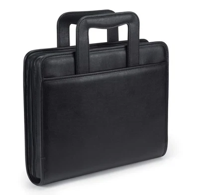 Professional Padfolio/Portfolio with Zippered Closure Case, 2 Inch Removable ... - Image 1 of 4