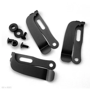 Stainless Steel Belt Clip K Sheath Grip Clips for KYDEX IWB Leather Scabbard - Picture 1 of 7