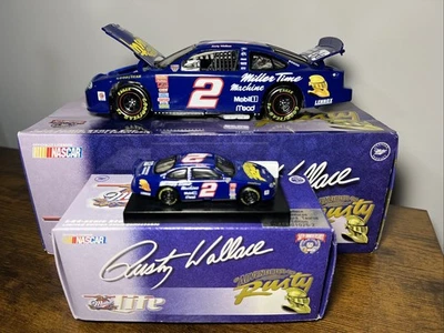 🔥1998 Rusty Wallace #2 Adventures of Rusty 1:24, 1:43 y 1:64 Paquete Sin usar, en caja Foto 1 de 4