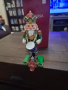 Soldado Cascanueces Mikasa con Tambor Soporte Medias Navidad - Imagen 1 de 10