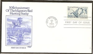 US SC # 2092 Waterfowl Preservation Act FDC . Artmaster Cachet . - Picture 1 of 1