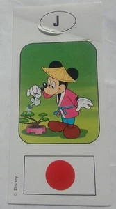 DISNEY MICKY MAUS JAPAN J BONSAI MICKEY STICKER AUFKLEBER VINTAGE 70ER 80ER - Bild 1 von 2
