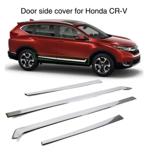 Tür Seite Abdeckung Streifen für Honda CRV 2017 2018 2019 2020 2021 Chrom Trimm - Bild 1 von 10