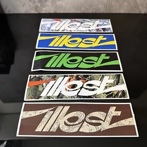 SUPER RARI adesivi paraurti autentici ILLEST Motorverse LOTTO di 5x - Foto 1 di 9