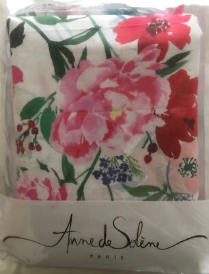 Anne De Solene Paris Felicie Collection QUEEN Duvet Cover Multi~NIP - Image 1 of 4