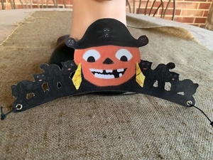 Vintage Style JOL Pirate Halloween Cardstock Costume Party Crown Headpiece Hat - Picture 1 of 4