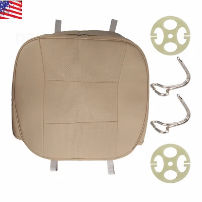 PARA BMW SERIE 1/3/4/5/7 X1 X3 X4 X5 6 BEIGE FUNDA ASIENTO DELANTERO CUERO PERFORADO Foto 1 de 4