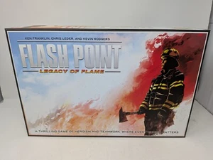FLASH POINT Legacy of Flame Kickstarter Brettspiel - gespielt und gebraucht - Bild 1 von 2