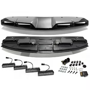 HAWKE LED ROOF LIGHT LAMP BAR fits LAND ROVER DEFENDER 90 L663 Gloss Black - Picture 1 of 12