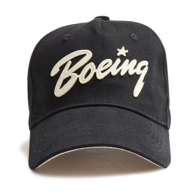Boeing  B-17 Flying Fortress Logo Base Ball Cap, WWII Aviation  HAT-0129-BLK - Image 1 of 4