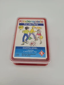 Berliner Spielkarten 8463 Kinderspiele für die Party Doppelspiel Quartett - Picture 1 of 3