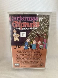 Chipmunks Christmas Cassette Tape Tested Alvin Simon Theodore - Picture 1 of 6