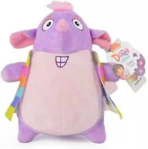 TICO lila EICHHÖRNCHEN KUSCHELFIGUR WEICH Plüschtier 7" DORA THE EXPLORER FrmUSA - Bild 1 von 1