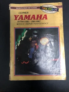 Clymer Yamaha XV700-1100 1981-1987 Service Manual M395 - Bild 1 von 2
