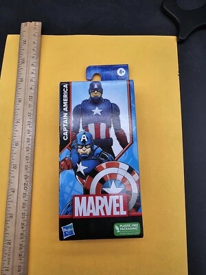 Figura Capitán América 6" Hasbro Marvel Avengers Nuevo Juguete Figura de Acción Foto 1 de 2
