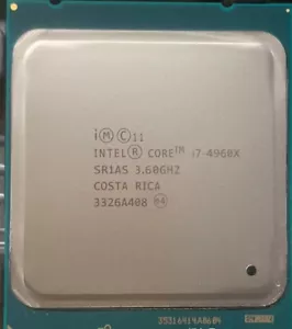 Intel Core i7-4960x QS CPU Processor Extreme 3.60ghz 6-Core 15mb lga-2011 130 w - Picture 1 of 2