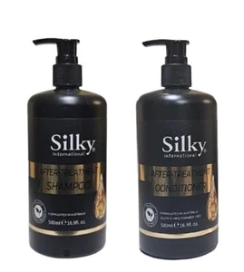 Silky International After Treatment Shampoo & Conditioner Duo 500ml - Picture 1 of 3