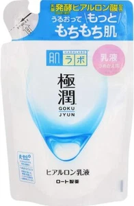 Rohto Hadalabo Gokujyun Hyaluronic Acid Emulsion 140mL Milk Type Refill - Picture 1 of 3