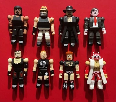 Lote de figuras C3 Construction WWE StackDown (10) Undertaker, Reigns, Wyatt, Cena+ Foto 1 de 4