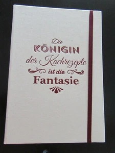 Tante Fanny, Rezept Notizbuch zum selbstbefüllen, Die Königin der Kochrezepte is - Bild 1 von 4
