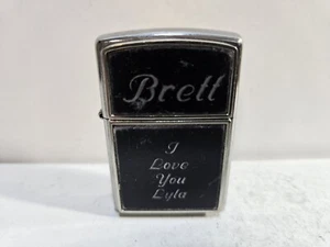 Encendedor de trabajo Zippo genuino a prueba de viento tono plateado 7327/33 - Imagen 1 de 8