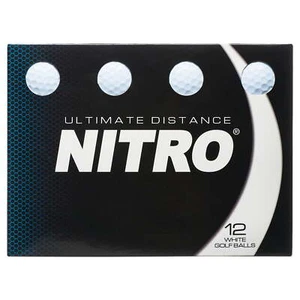 Nitro Ultimate Distance Golfbälle, 12er Pack [weiß] - Bild 1 von 5