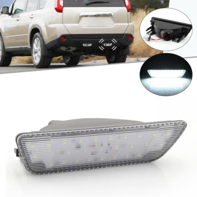 Luz de reversa LED reflector de parachoques trasero derecho para Nissan X-Trail Rogue 2008-2013 Foto 1 de 4