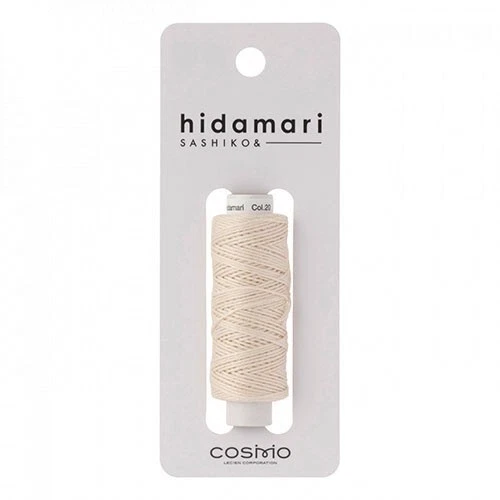 Hilo Sashiko - HIDAMARI - Peso MEDIO - 30m - 100% Algodón - COLORES SÓLIDOS Foto 1 de 1