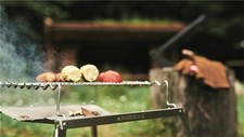 Robens Timber Mesh Grill, Stainless Steel Outdoor Grill and Fireplace
