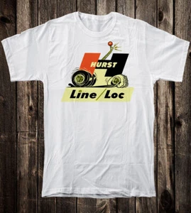 Hot Rod Tee T Shirt Drag Race 100% Cotton Hurst Line Lock Speed Shop Drag Race - Picture 1 of 7