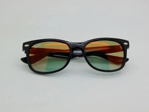Gafas de sol Ray Ban Jr. RJ 9052S 100/W0 nuevas Wayfarer negras espejadas para niños - Imagen 1 de 7