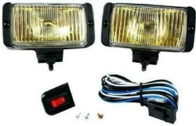 Blazer DF1075KB 3x6 Universal Glass Lens Rectangular Bumper Fog Light Kit, Amber - Image 1 of 4